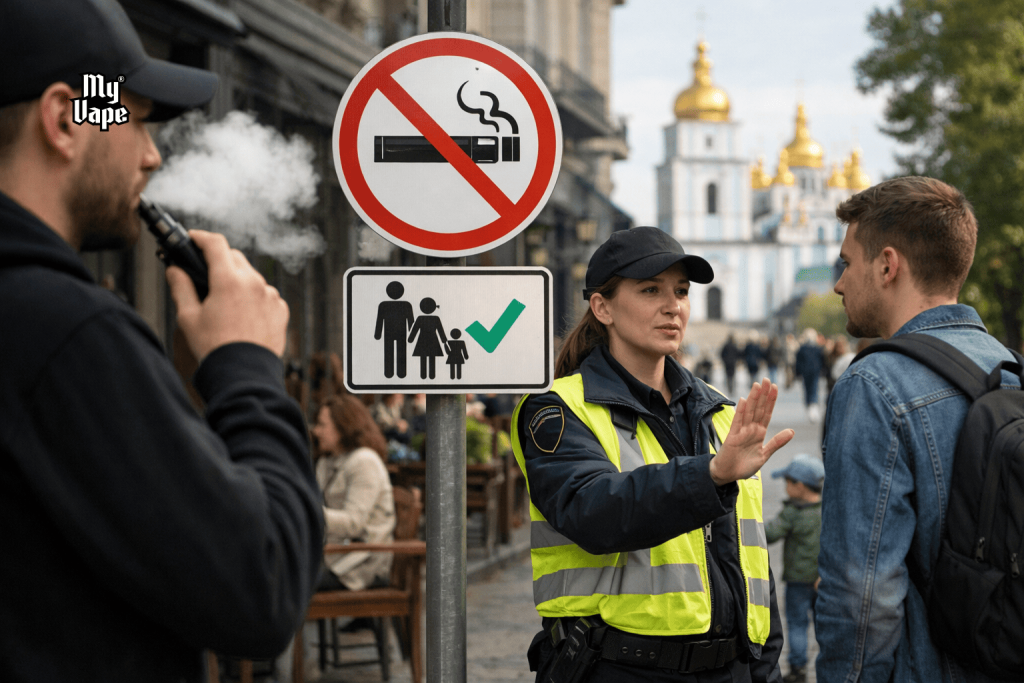 Вейпінг у громадських місцях: правила та обмеження в Україні